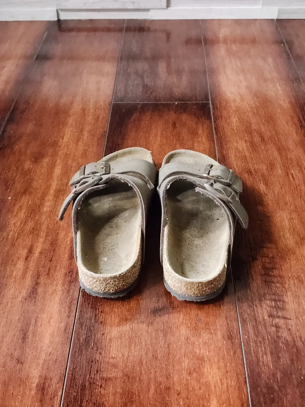 Birkenstock Arizona Kids Mocha Brown Birko-Flor Sandals Size 30 US Kids 12 Regul